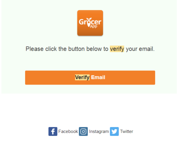 verification page design
