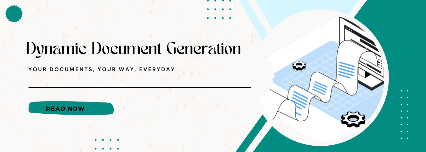 Dynamic document generation banner image